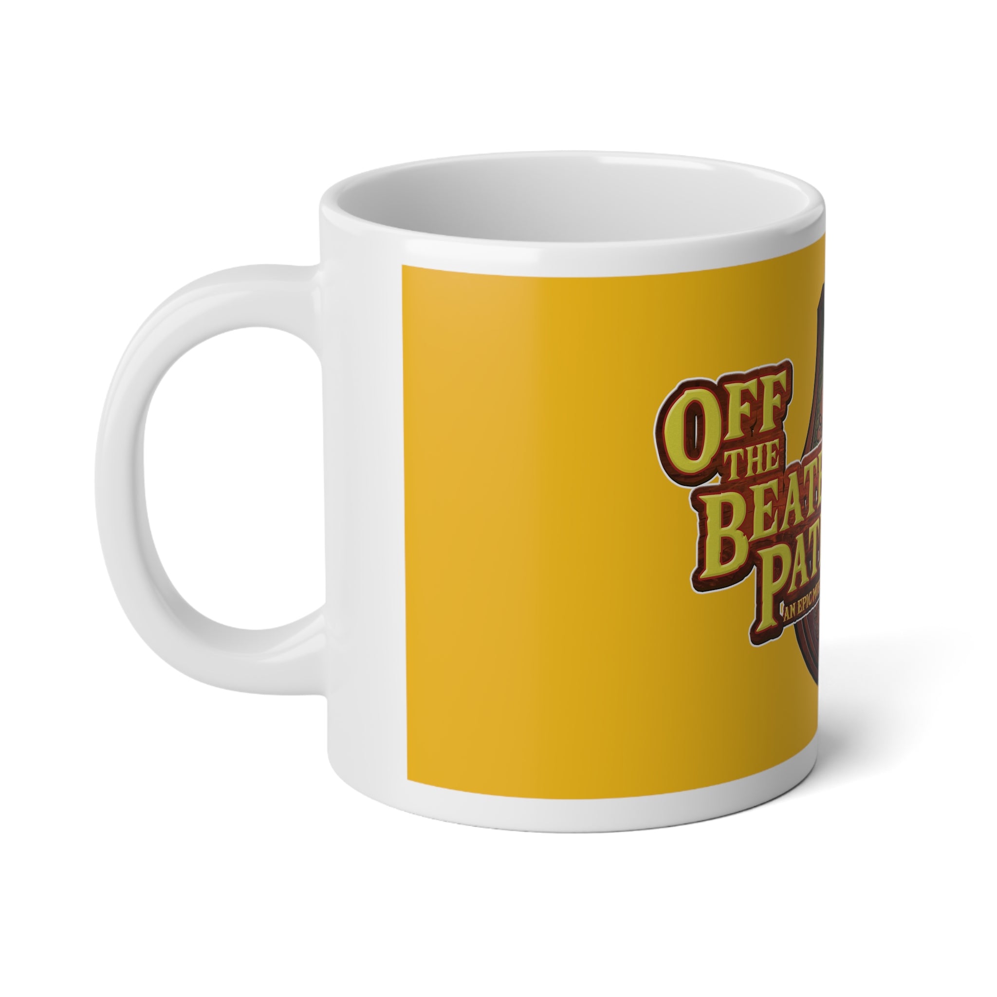 OBP Crest Jumbo Mug, 20oz - Yellow