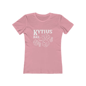 'Kytius has Herpes' Women's Boyfriend T-shirt