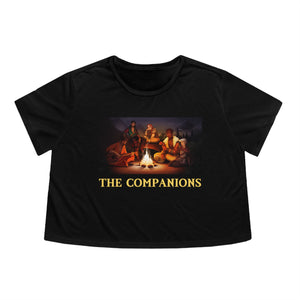 The Companions Campsite Flowy Cropped Tee