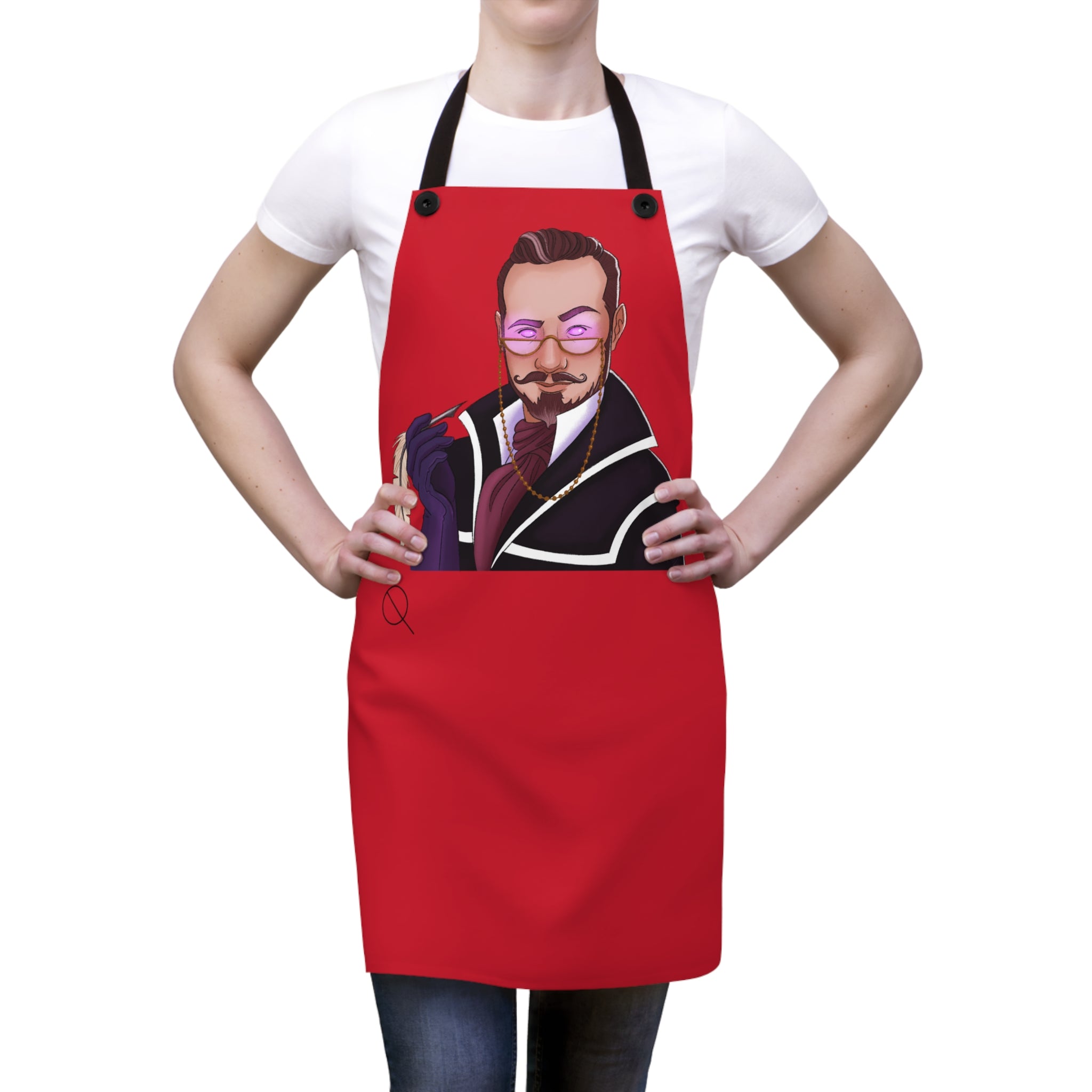 The Chronicler Apron - Red