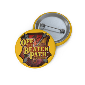 OBP Crest Pin Badge - Yellow