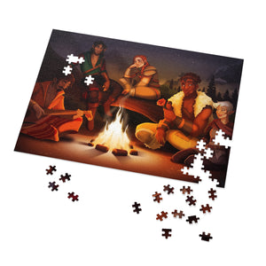 The Companions Campsite Jigsaw Puzzle (252, 500 or 1000-Piece)