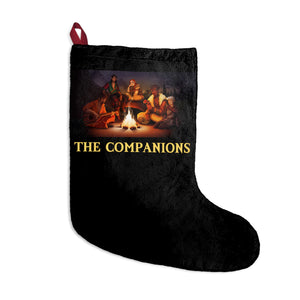 The Companions Campsite Christmas Stocking - Black