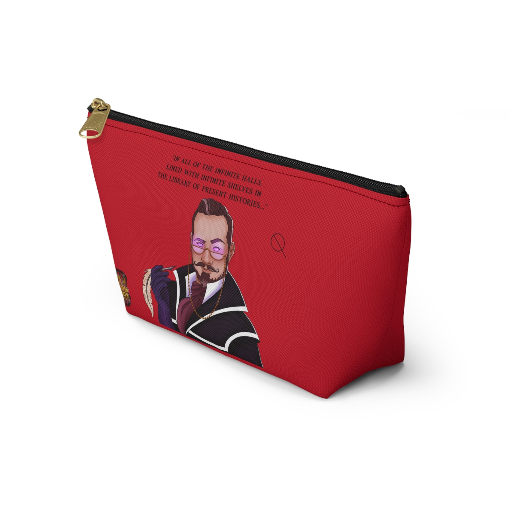 The Chronicler Accessory Pouch - Red