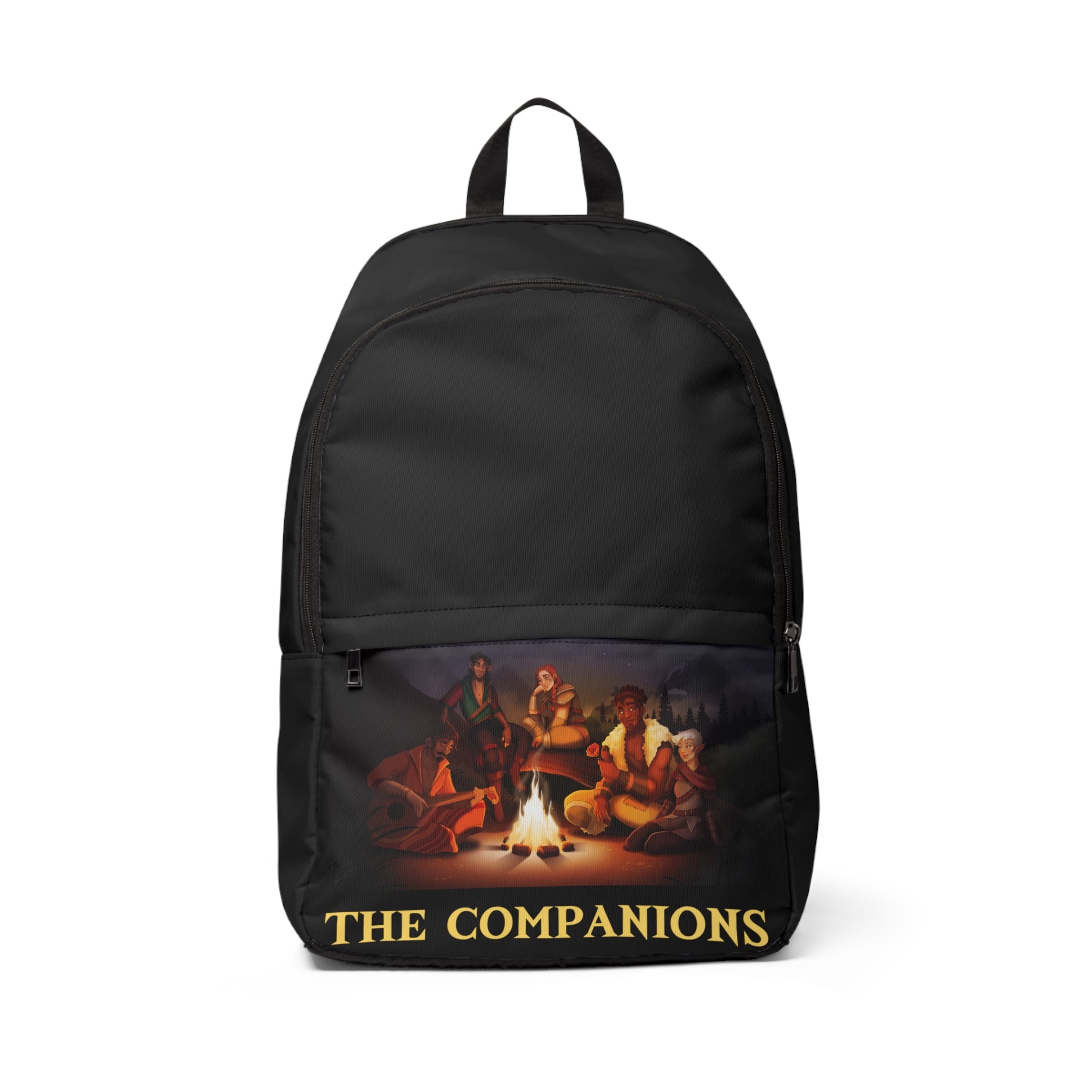 The Companions Campsite Fabric Backpack - Black