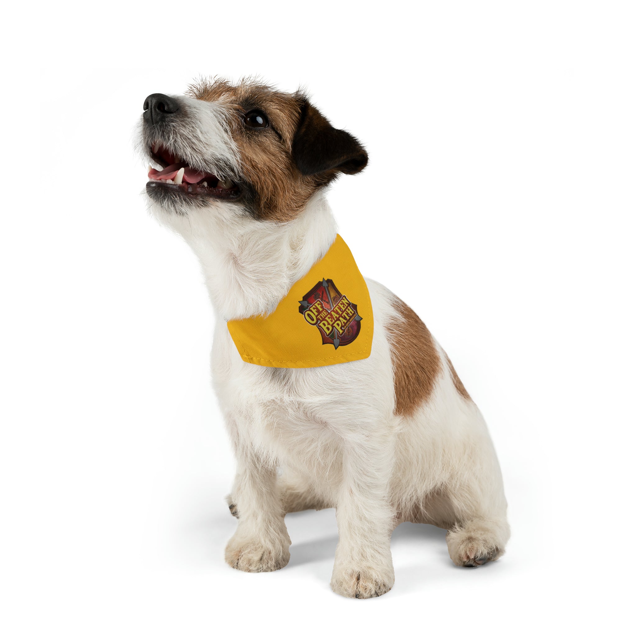 OBP Crest Pet Bandana - Yellow