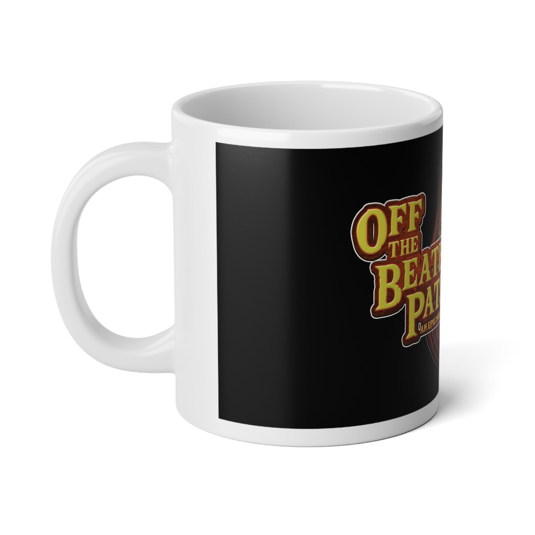 OBP Crest Jumbo Mug, 20oz - Black