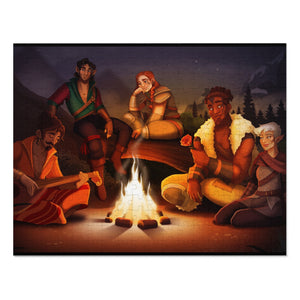 The Companions Campsite Jigsaw Puzzle (252, 500 or 1000-Piece)